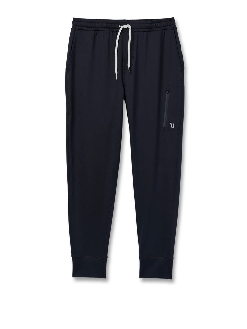 Vuori Men's Navy/Black Performance Joggers with Contrast Drawcord NWOT